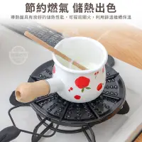 在飛比找蝦皮購物優惠-(現貨)瑯陶瓷杯鍋節能導熱盤瓦斯爐灶盤 搪瓷導熱板 防燒黑燒