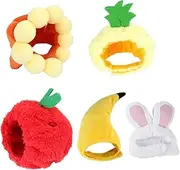 CORHAD 5pcs Pet Halloween Hats Cartoon Headwear for Dogs and for Comfortable Wear for Halloween Parties and Cosplay Events