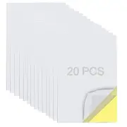 20 Sheets of Clear Double Sided Tape, A4 Size Extra Strong Adhesive Double Sided
