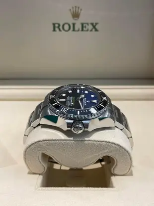 ROLEX  勞力士  DEEPSEA  D-Blue 136660 漸層藍面水鬼王 3900米潛水深度 全新改版款 配戴舒適度再升級