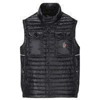 在飛比找momo購物網優惠-【MONCLER】春夏新款 男款 OLLON 羽絨背心-黑色