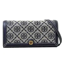 在飛比找momo購物網優惠-【TORY BURCH】T MONOGRAM 專櫃款提花帆布