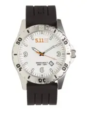 5.11 TACTICAL SENTINEL WATCH 50133 SWISS MOVEMENT NEW IN ORIGINAL BOX