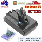 6000mAh For Dyson V6 Battery Animal Absolute SV03 SV04 SV06 SV09 DC61 DC62 DC74