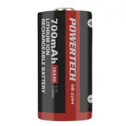 High Quality Rechargeable Batt Rech Li-Ion 3.7V 700mAh RCR123A 16340 Battery 4Pk