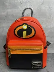Brand New Disney Parks Loungefly Pixar Incredibles Loungefly Mini Backpack Tags