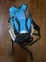 New with Tags SHARKMOUTH Ski Bag Waterproof Snowboard Boot Backpack Travel Blue