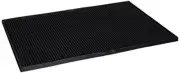 Update International BSM-1218BK 18" x 12" Rubber Bar Service Mat