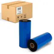 6.50" X 1476' Thermal Transfer Ribbons Zebra 1" Core 12 Rolls Wax