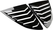 Compatible for Honda CR-V CRV 2017-2020 Gloss Black ABS Side Vent Window Scoop Louver Trim Scoop