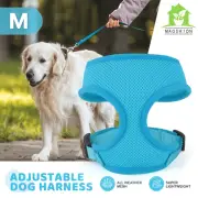 Soft Dog Pet Harness Breathable Mesh Reflective Vest Chest Strap For Medium Dogs