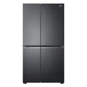 LG 655 Litre Side By Side Fridge - Matte Black