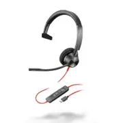 Poly Blackwire BW3310, UC, Monaural USB-C Corded Headset