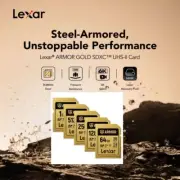 Lexar Professional ARMOR GOLD 64GB 128GB 256GB 512GB 1TB SDHC SDXC SD Card V60