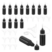 15Pcs Needle Tip Squeeze Bottle, 10ml/0.3oz Glue Tip Applicator Bottles