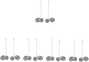 FOMIYES 5sets 2pcs Graduation Cap Tassel Photo Charms DIY Memorial Charms for Graduation Decorations Lightweight and Portable for Unique Cap Personalization 2pcs*5