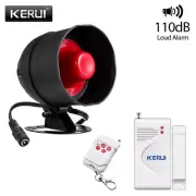 110dB Simple Setting Home Alarm System Wireless Security Burglar Anti-theft