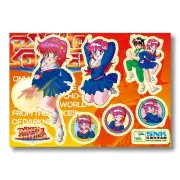 SNK Psycho Soldier - STICKER SHEET - A4 Neo Geo SNK Official Ref/148