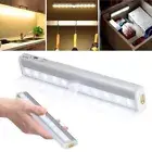 Powered Cool White LED Motion Sensor PIR Cordless Night Light Closet Battery