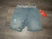Wonder Nation Boy's Drawstring Denim Shorts Size 18 Months NWT
