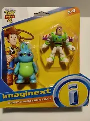 Imaginext Disney Toy Story Bunny & Wing Extended Buzz Lightyear New