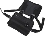 minkissy 1Pc Hairdressing Tool Storage Bag Durable Scissor Pouch for Hair Salon Professionals Lightweight Barber Waist Bag Compact Design for Scissors Combs Brushes Black