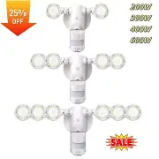 200W-600W LED Motion Sensor Floodlight PIR Security Lights Home Wall Wired Lamp