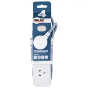 4 Outlet Arlec Powerboard with Master Switch
