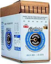 Martin Guitar Authentic Acoustic SP MA540 Guitar Strings Set, Acoustic Guitar Accessories, 25 Sets,