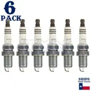 6 Pack NGK Ruthenium HX Spark Plugs 2005 for BMW 330Ci L6 3.0L ps