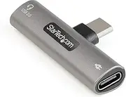 StarTech.com CDP2CAPDM USB C Audio and Charge Adapter with USB-C Audio Port