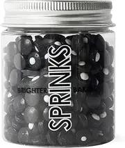 Sprinks Mini Anime Eyes Sprinkles 65g - Edible Eyes Cake Sprinkles | Cake Decorating Eyes | Baking Eyes | Eye Cake Decorations | Black Sprinkles | Eye Sprinkles | Fun Edible Eyes for Cakes & Desserts