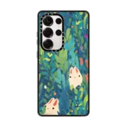 Galaxy S25 Ultra Impact Magnetic Case Spring Time Bunnies