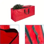 Supreme Storage: Deluxe Christmas Tree Bag with Reinforced Handles & Dual Zippers