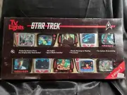 Star Trek TV Lights 10 Pc Indoor String Lights Vintage 1997 Sammax New in Box