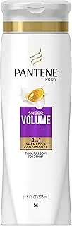 Pantene Pro-V Fine Hair Solutions 2 in 1 Flat to Volume Shampoo & Conditioner by Pantene for Unisex - 12.6 oz Shampoo & Conditioner, 378 ml