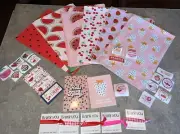 Designer Poly Mailers 10x13 Envelopes,Thank You Cards, Stickers Shipping Bundle