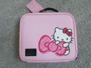 Hello Kitty Impressions Makeup Cosmetic Vanity Case Organizer Multi Compartments
