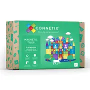 100 Piece Rainbow Creative Pack - Playtime with Connetix