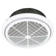 Whisper High Velocity Round Exhaust Fan Large in White