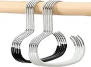 Hat Racks Cap Storage Organizer, Dormitory Wardrobe Interior Hanging Cap Rack, Multifunctional Hat Display Holder (White)