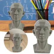 Planar Head Model for Artists Learn Planes of Face, Human Manikin Head Mod J7L7~