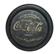VINTAGE ULTRA RARE TOY MEXICAN GENUINE COCA COLA BLACK YO-YO RUSSEL MASTER