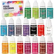 Red, Pink, White, Black, Brown, Sky Blue, Blue-Green, Fruit Green, Taro...