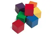 Learning Resources Wooden Color Cubes