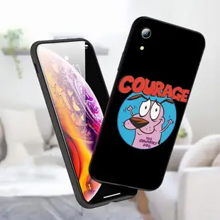 Mp64 Courage the Cowardly Dog 軟後殼適用於 iPhone 11 Pro XS Max XR