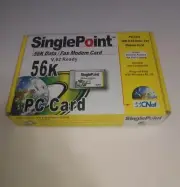 CNet SinglePoint PC Card 56K V.92 FAX / Modem Card