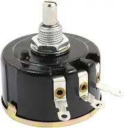 Aexit WX112 (Potentiometer) 050 10K Ohm 5% 5W 6mm Round Shaft 3Pin Wirewound (37ry47qf599) Variable Potentiometer