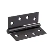 Zanda 100x75mm Matt Black Lift Off Hinge - Left Handed