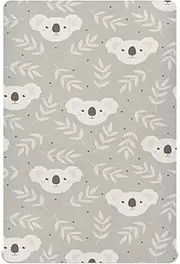 Unisex Fitted Baby Crib Sheets for Boys Girls Soft Breathable Baby Sheet Set for Cribs and Toddler Beds 39x27in Seamless Pattern Cute Koala